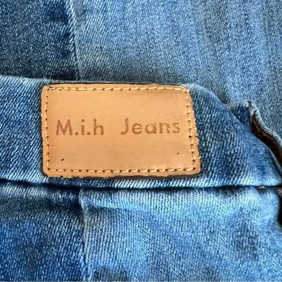 M.i.h Jeans Women’s Marrakesh Cropped Kick Flare Two Tone Sonia Jeans Size 29 - Picture 9 of 15